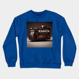 Steampunk Tokyo Ramen Food Truck Crewneck Sweatshirt